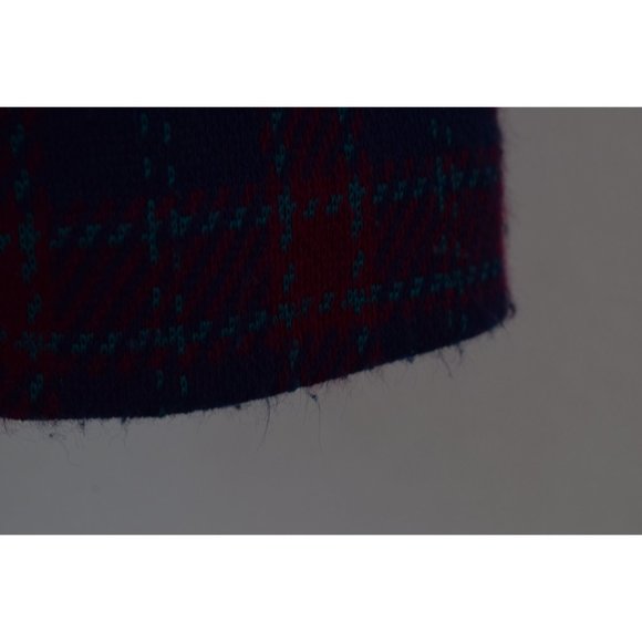 Vintage 80s Purple Plaid/Polyester Women Blazer by Cricket Lane - Picture 9 of 9